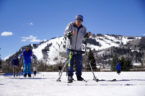 Local participant Nordic skiing